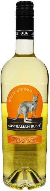 Вино Australian Bush Chardonnay Colombard сухе біле 0.75 12,5%